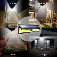 25112 Solar Powered 180 LEDS PIR Motion Sensor Light Outdoor Garden Security flood Lamp Celebrations glowing Sale Diamonds.