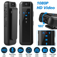 25122 Merge Police Body Camera 1080P Portabe Pocket Video Audio Recorder Night Vision Cam Awesome.