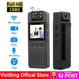 25123 Merge 1080P Mini Body Camera WIFI Video Recorder Wearable Police Body Cam Night Vision Peace.