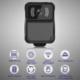 25124 Merge Mini Body Camera To HD 1080P Night Vision Police Cam WiFi DVR Video Recorder Portable Peace