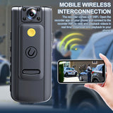 25125 Merge WiFi Video Recorder DVR IR Night 1080HD Cam Camcorder Mini Body Police Camera.