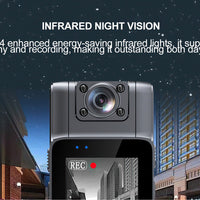 25125 Merge WiFi Video Recorder DVR IR Night 1080HD Cam Camcorder Mini Body Police Camera.