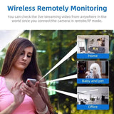 25130 Merge Wireless Camera Mini Wifi IP Hidden Recording Camera 1080 HD Security Cam Monitor (Follow Me)