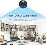 25130 Merge Wireless Camera Mini Wifi IP Hidden Recording Camera 1080 HD Security Cam Monitor (Follow Me)