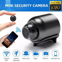 25130 Merge Wireless Camera Mini Wifi IP Hidden Recording Camera 1080 HD Security Cam Monitor (Follow Me)