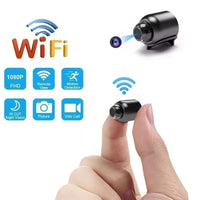 25130 Merge Wireless Camera Mini Wifi IP Hidden Recording Camera 1080 HD Security Cam Monitor (Follow Me)