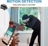 25135 Merge Mini Hidden Camera, 1080P Wireless Wifi Camera, Portable Wireless Remote.