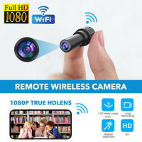 25136 Merge HD 1080P Mini Hidden Spy Camera WIFI Wireless Night Vision Motion Detection (Follow Me)