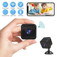 25137 Merge HD 1080P Mini Hidden Spy Camera WIFI Wireless Night Vision Motion Detection (Follow Me)