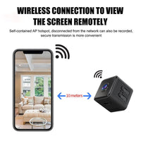 25137 Merge HD 1080P Mini Hidden Spy Camera WIFI Wireless Night Vision Motion Detection (Follow Me)