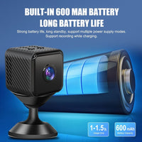 25137 Merge HD 1080P Mini Hidden Spy Camera WIFI Wireless Night Vision Motion Detection (Follow Me)