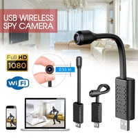 25138 Merge 2Pcs HD Mini Spy Camera IP WiFi Hidden Wireless Home Security Surveillance Cam