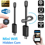 25138 Merge 2Pcs HD Mini Spy Camera IP WiFi Hidden Wireless Home Security Surveillance Cam