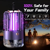 26005 Merge Electric USB Insect Bug Fly Mosquite Killer UV LED Fan Lamp Catcher Zapper Outback