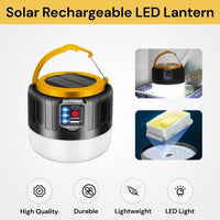 Solar Power Camping Lamp 42Led torch Rechargable.