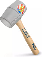 Rubber Mallet 18oz Grey Head