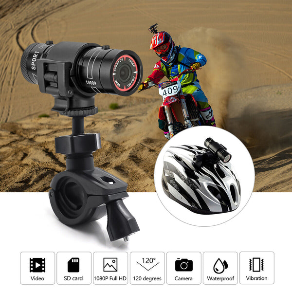 28100 Merge Action Sports Camera Car Bike Motorcycle Cam Dot DV Video Recorder HD 1080P