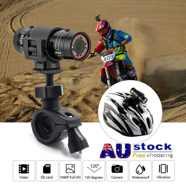 28101 Merge F9 1080P Motorcycle Helmet Bike Action Sports Cam Dot Camera Recorder DVR DV Cam Video