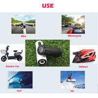 28106 Merge USB Wifi Motorcycle Camera HD Handlebar Mount Helmet Dash Cam Cycling Recorder