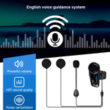 28109 Merge 1KM 32GB 1080DP Video Recording Motorcycle Intercom Helmet Headset WiFi Camera