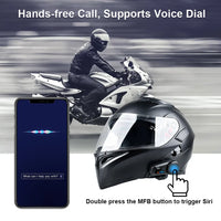 28109 Merge 1KM 32GB 1080DP Video Recording Motorcycle Intercom Helmet Headset WiFi Camera