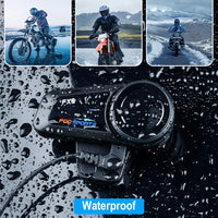 28109 Merge 1KM 32GB 1080DP Video Recording Motorcycle Intercom Helmet Headset WiFi Camera