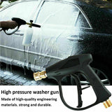 28114 Merge Snow Foam Washer Gun Car Wash Soap Lance Cannon Spray Pressure Jet Bottle Kit AU