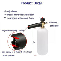 28118 Merge High Presure Car Wash Foam Gun Water Sprayer Jet Lance Cleaning Tool Kit