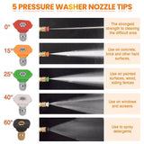 28118 Merge High Presure Car Wash Foam Gun Water Sprayer Jet Lance Cleaning Tool Kit