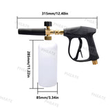 28118 Merge High Pressure Car Wash Foam Gun Water Sprayer Jet Lance Cleaning Tool Kit 8MT Hose & ACC