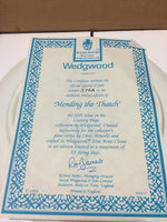29165 Merge Wedgwood Mending The Thatch Boxed With Certificate