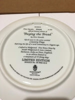 29171 Merge Wedgwood Buying The Bread Boxed With Certificate Collectables Vintage.