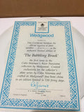 29174 Merge Wedgwood The Bubbling Brook Boxed With Certificate Collectable Vintagge