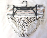 30100 Merge 5 X Medium Calvin Klein Womens Cotton Bikini Briefs Underwear New To Our Range Exciting