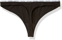 30102 Merge Calvin Klein Size Medium Womens Signature Cotton 5 Pack Thong Underwear-Black/white/Grey Exciting.