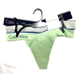 30104 Merge Calvin Klein Womens Seamless Thong/String Panties Underwear 3-Pack New Medium  Exciting.