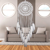 3103 Merge Large Handmade Bedroom Home Wall Hanging Knitted Indian Dream Catcher Decor gd.