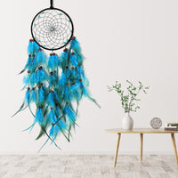 3104 Merge Dream Catcher With Feathers Caught Dreams Wall Hanging Ornament Home Decoration