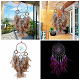 3108 Merge Large Dream Catcher Feather Dream Catcher Wall Hanging Rustic Style Home Decor