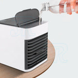 3113 Merge Mini Portable USB Artic Air Conditioner Air Cooler LED Personal Desk Cooling Fan