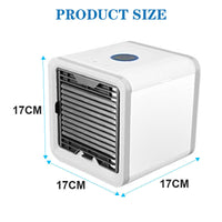 3116 Merge Mini Portable USB Artic Air Conditioner Air Cooler LED Personal Desk Cooling Fan