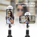 TEQ P60 Blue Tooth Selfie Stick Handheld Tripod With Rechargeable Shutter For Mobile Phone 3130.