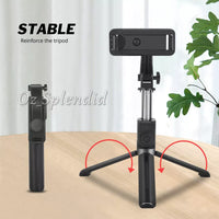 TEQ P60 Blue Tooth Selfie Stick Handheld Tripod With Rechargeable Shutter For Mobile Phone 3130.