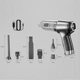 3211 Merge 95000PA Handheld Cordless Vacuum Cleaner Home &Car Dust Blower Mini Air Duster