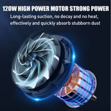 3212 Merge 42000RPM Cordless Car Vacuum Cleaner Home Dust Blower Mini Air Duster Handheld