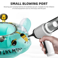 3213 Merge White 95000PA Handheld Cordless Vacuum Cleaner Home & Car Dust Blower Mini Air Duster