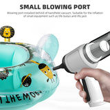 3213 Merge White 95000PA Handheld Cordless Vacuum Cleaner Home & Car Dust Blower Mini Air Duster