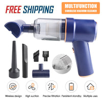 3214 Merge Handheld Cordless Vacuum Cleaner Home & Car Dust Blower Mini Air Duster Cleaner