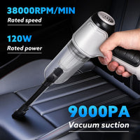 3215 Merge HandHeld 38000RPM Cordless Vacuum Cleaner Home & Car Dust Blower Mini Air Duster