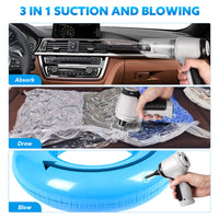 3215 Merge HandHeld 38000RPM Cordless Vacuum Cleaner Home & Car Dust Blower Mini Air Duster